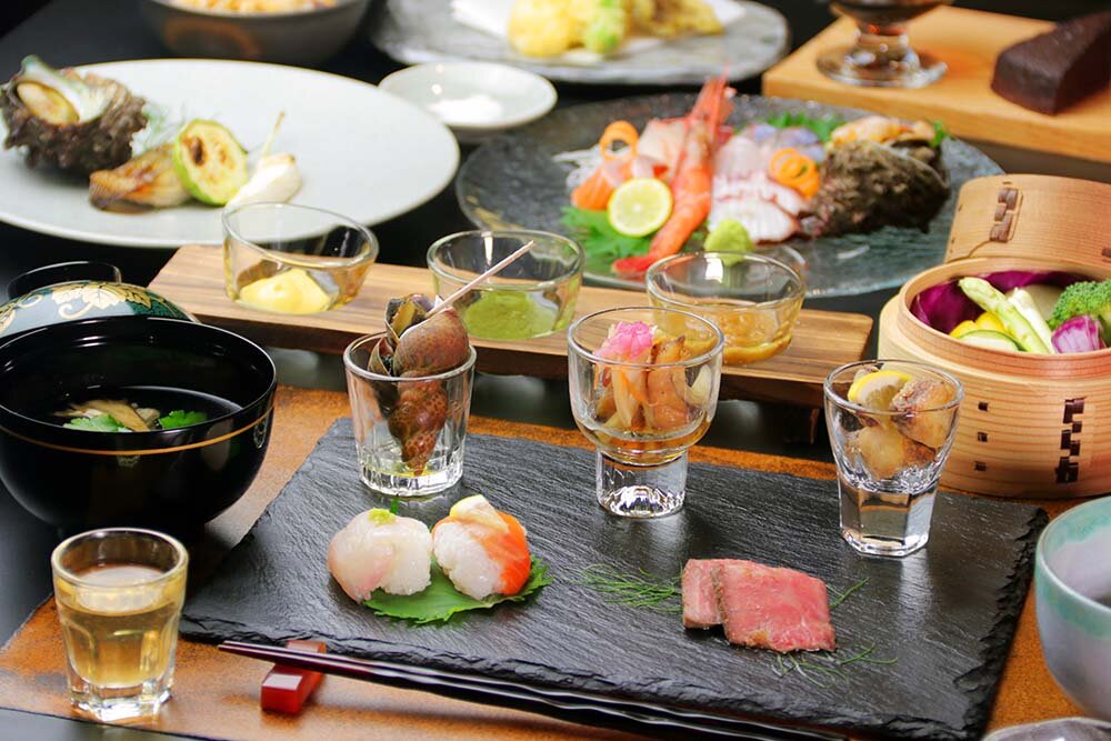 かつみやの料理　旬の美浜美食コース