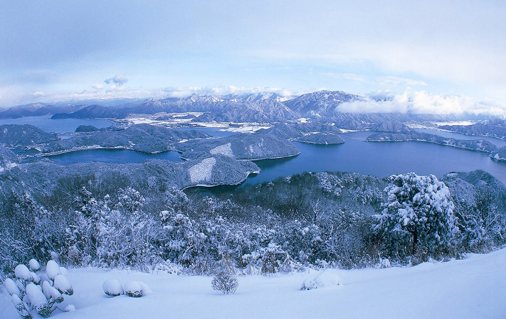 三方五湖（冬景色）